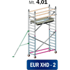 FRIGERIO CARPENTERIE - Ponteggio alluminio per piattaforma 160x80 con 1 pianale e stazionamento in M4,01.