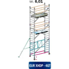FRIGERIO CARPENTERIE - Ponteggio alluminio per piattaforme 160x80 con 2 piattaforme, staffe e guide in M6,01.