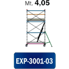 FRIGERIO CARPENTERIE - ponte ferroviario professionale con 2 piattaforme, scale e staffe in metallo m04,05.