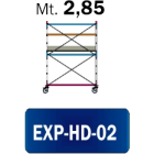 FRIGERIO CARPENTERIE - ponte ferroso prodotto 200x120 con 1 piastra in metallo M02,85