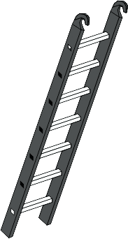 FRIGERIO CARPENTERIE - Scala singola intermedia 7G.
