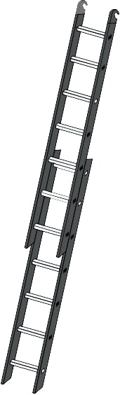 FRIGERIO CARPENTERIE - Scala interna a sfilo 3001/7+6 XPO.EXP.