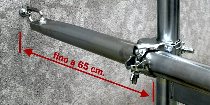 FRIGERIO CARPENTERIE - Dispositivo di ancoraggio regolabile XPO in ferro.