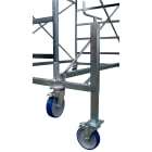 FRIGERIO CARPENTERIE - Livellatore e stabilizzatore vite con ruote da 46cm per espansione - supporto.