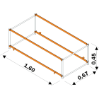 FRIGERIO CARPENTERIE - Sez. protez. term. compl. h0,55m xpo. indoor.