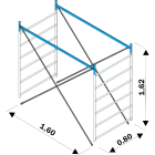 FRIGERIO CARPENTERIE - Sez. inter. compl. 6G H1,62m Xpo. Pok.