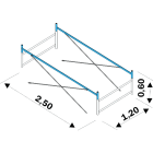 FRIGERIO CARPENTERIE - Mezza sezione intera completa 2G H0,60M XPO supe