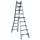 FRIGERIO CARPENTERIE - Scala multipro telescopica rinforzata 10+10G.