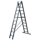 FRIGERIO CARPENTERIE - Scala multipla professionale 2pz manuale ZOP 9+10G.
