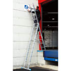 FRIGERIO CARPENTERIE - Scala multipla professionale 2 pezzi manuale 7+7 gradini.