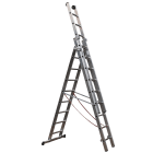 FRIGERIO CARPENTERIE - Scala multipla professionale 3pz manuale ZOP 8+9+9G. SCA 3047Z/09