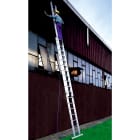 FRIGERIO CARPENTERIE - Scala appoggio professionale 2pz con fune e basamento 18+18g.