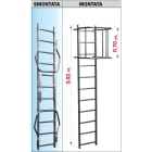 FRIGERIO CARPENTERIE - Modulo Partenza Sca H 3,02m Gab H 0,70m Smont