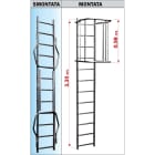 FRIGERIO CARPENTERIE - Modulo Parten. Sca. H3,30m Gab. H0,98m Smont.