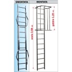 FRIGERIO CARPENTERIE - Modulo Parten. Sca. H3,58m Gab. H1,26m Smont.