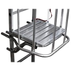 FRIGERIO CARPENTERIE - Pianetto riposo interno in alluminio ribaltabile.