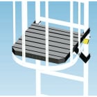 FRIGERIO CARPENTERIE - Pianetto anti-intrusione in alluminio bloccabile.