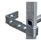 FRIGERIO CARPENTERIE - Zanca fissaggio singola distanza 18cm con viti.