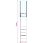 FRIGERIO CARPENTERIE - Sca fissa marin con gabbia sm da 2.63 a 2.90 m.