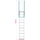 FRIGERIO CARPENTERIE - Sca fissa marin. con gabbia sm m 2.91-3.18.