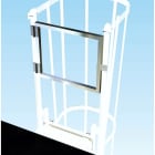 FRIGERIO CARPENTERIE - Cancello automatico a molla in alluminio.