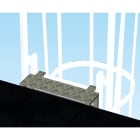 FRIGERIO CARPENTERIE - Gradino Uscita Alluminio Mandorl. Lu25cm.