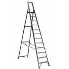 FRIGERIO CARPENTERIE - Scala caval. professionale con piatto, parabrezza e vaschetta 12g.