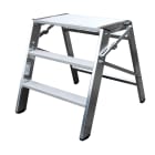 FRIGERIO CARPENTERIE - Sgabello professionale pieghevole grande con piatto alluminio 3G.