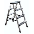 FRIGERIO CARPENTERIE - Sgabello hobbi alluminio 2 salite 2g.