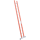 FRIGERIO CARPENTERIE - Scala appoggio professionale per vetrine dritte con base 12g.