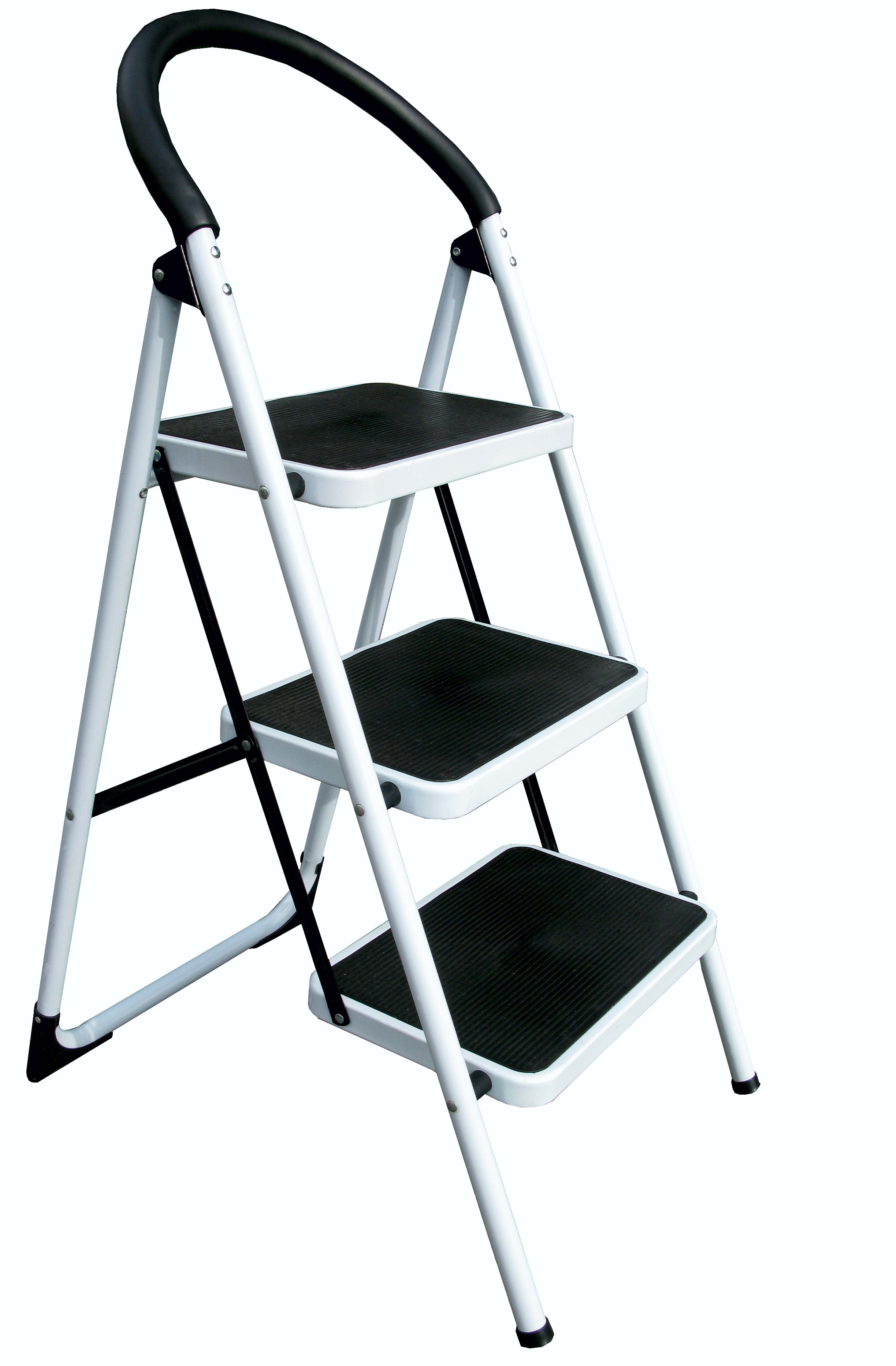 FRIGERIO CARPENTERIE - Sgabello hobbi acciaio verniciato 4G gomma.