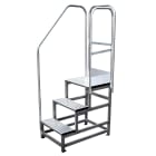 FRIGERIO CARPENTERIE - Parapetto laterale con fermapiè XSGA.199 e XSGA.1990.