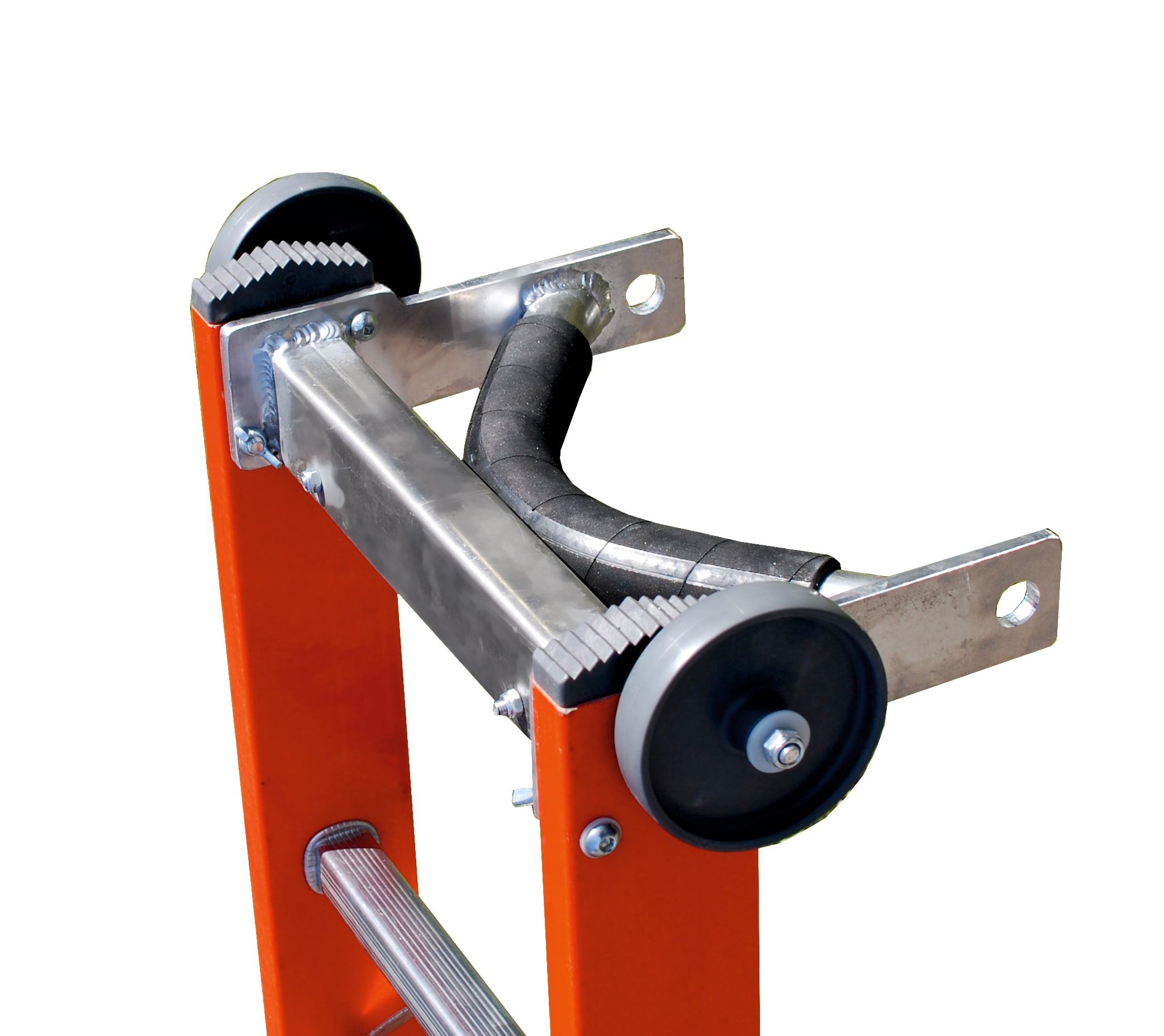 FRIGERIO CARPENTERIE - Dispositivo di appoggio per palo e scale a sfilo 2/3 pezzi.