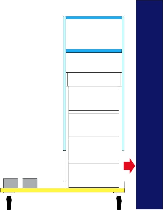 FRIGERIO CARPENTERIE - Supplemento base per affinare pareti. XSCA7700.