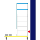 FRIGERIO CARPENTERIE - Supplemento base per affinare pareti. XSCA7700.