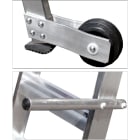 FRIGERIO CARPENTERIE - Kit scala carriola con ruote e maniglie.