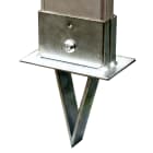FRIGERIO CARPENTERIE - Piedino con punta Xscapiol e montante 95.