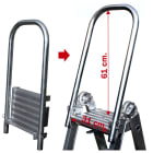 FRIGERIO CARPENTERIE - Pianetto lamiera mandorlata alluminio xsca.19-1970. SCC PIAN1970