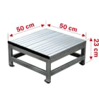 FRIGERIO CARPENTERIE - Pedana 1G Prolu Piat H23cm Lu50cm Xsga 1990.