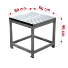 FRIGERIO CARPENTERIE - Pedana 2G Prolu Piat H46cm Lu50cm Xsga 1990.