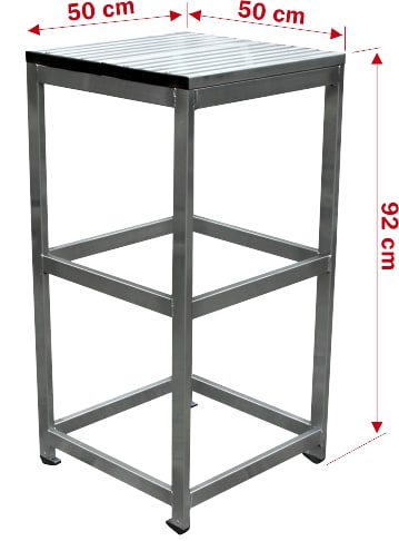 FRIGERIO CARPENTERIE - Pedana 4G Prolu Piat H 92cm Lu 50cm Xsga 1990.