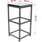 FRIGERIO CARPENTERIE - Pedana 4G Prolu Piat H92cm Lu50cm Xsga 1990.