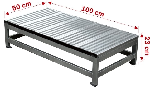 FRIGERIO CARPENTERIE - Pass.1g Prolu. Piat. H23cm-Lu100cm Xsga.1990