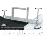 FRIGERIO CARPENTERIE - Ricambio basetta con livellatori. SCP BLIS