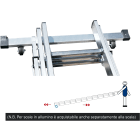 FRIGERIO CARPENTERIE - Ricambio basetta con ruote.