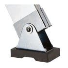 FRIGERIO CARPENTERIE - Piedino basculante con box per scale a pioli montaggio 95.