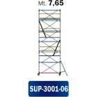 FRIGERIO CARPENTERIE - ponte ferroso prodotto 200x120 con 3 piastre stabilizzanti e staffe di fissaggio enm07 65.