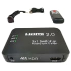 FTE MAXIMAL - CT303PRO COMMUTATORE HDMI 3X1 4KA60HZ.