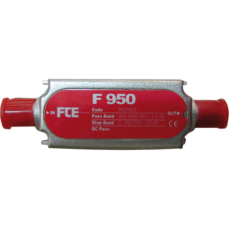 FTE MAXIMAL - F950 FILTRO PASSA BANDA 950-2150MHZ