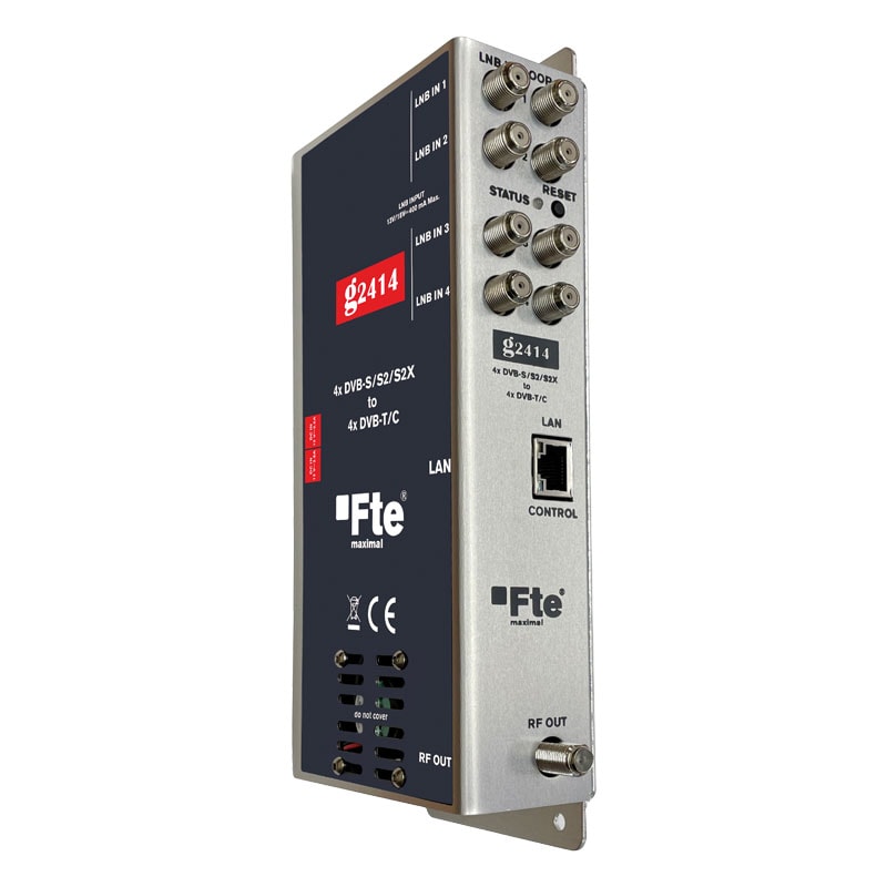 FTE MAXIMAL - G-2414 TRASMODULATORE 4X4 SAT FREE A DVB